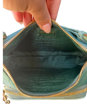 Borsa Re Nylon Verde