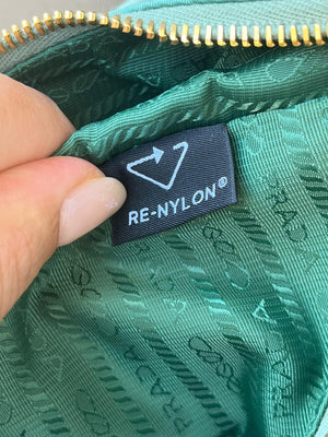 Borsa Re Nylon Verde