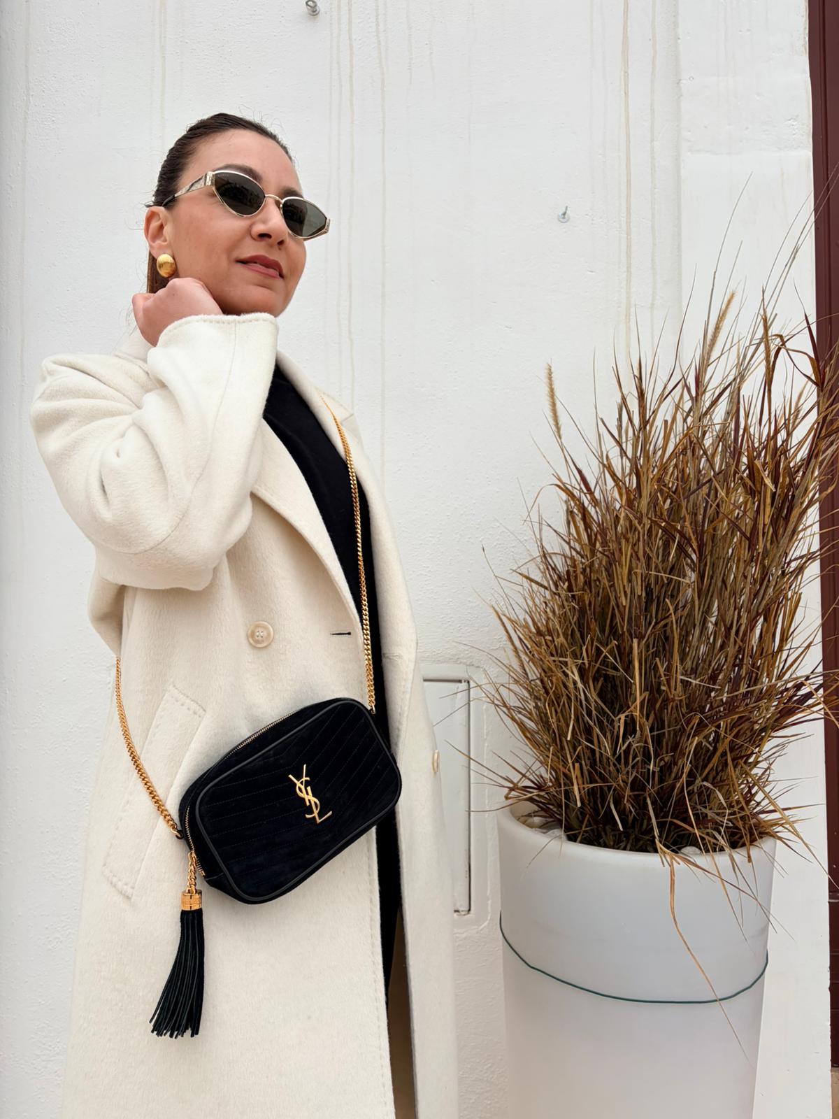 Saint Laurent Mini Lou Scamosciata
