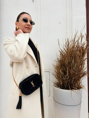 Saint Laurent Mini Lou Scamosciata
