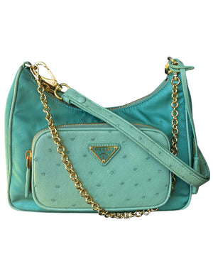 Borsa Re Nylon Verde