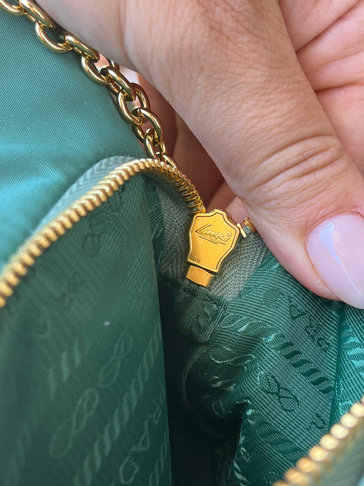 Borsa Re Nylon Verde