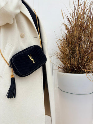 Saint Laurent Mini Lou Scamosciata