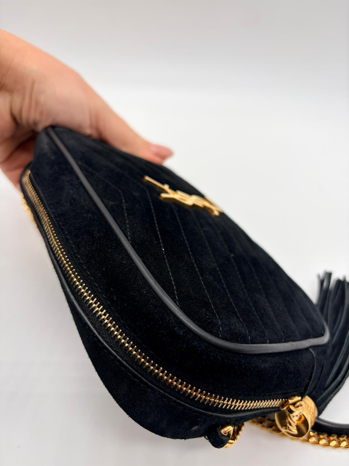 Saint Laurent Mini Lou Scamosciata