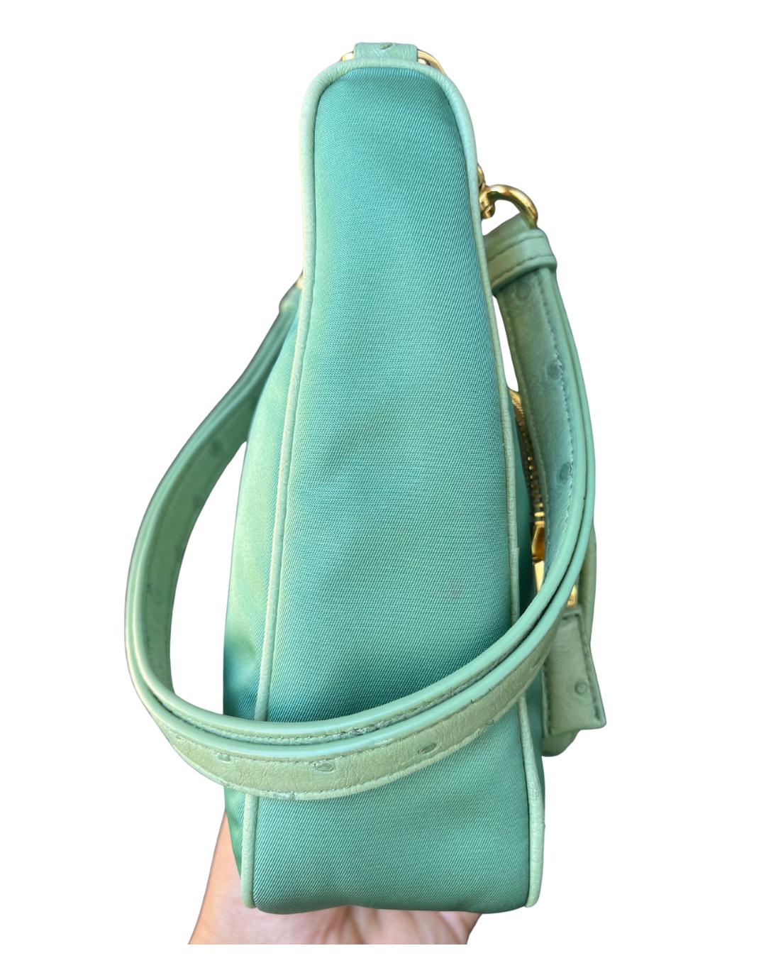 Borsa Re Nylon Verde