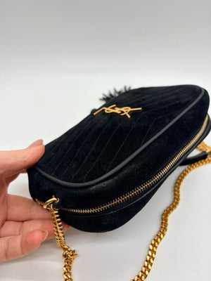 Saint Laurent Mini Lou Scamosciata