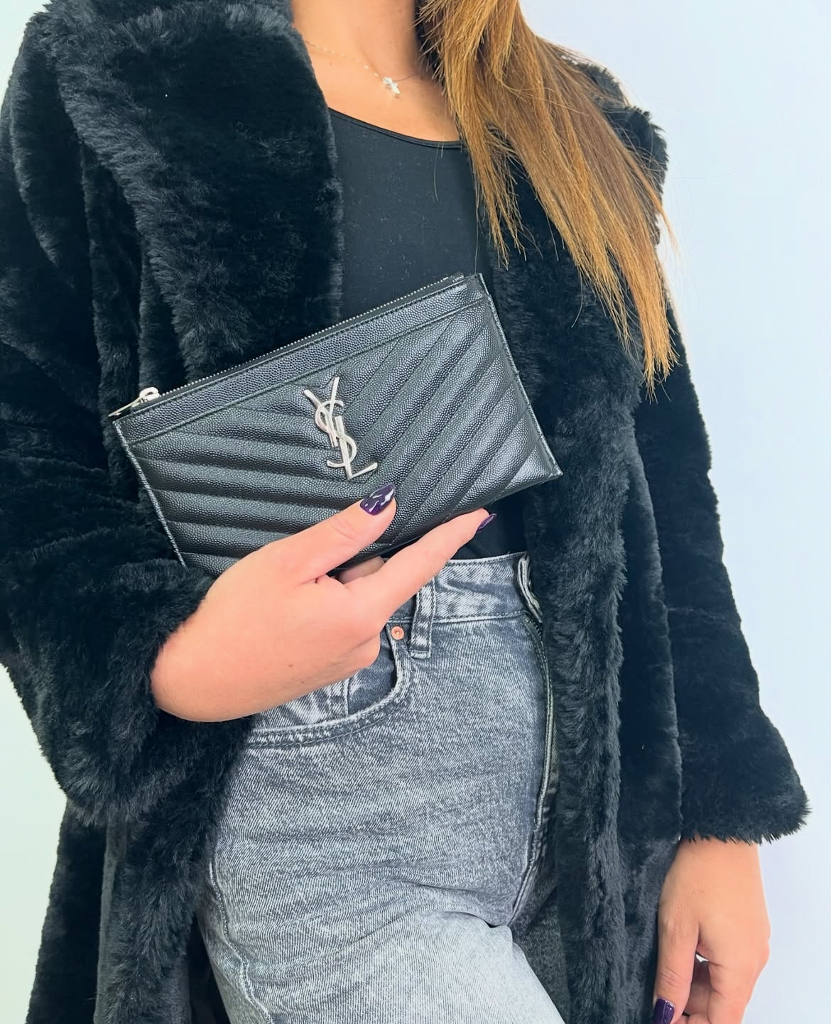 Saint Laurent Pouch Cassandre